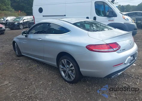 2017 Mercedes-Benz C 300 4Matic из США, поврежденный, VIN WDDWJ4KB4HF422316